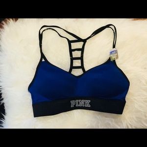 VS Pink ultimate push up sports bra (size: small)